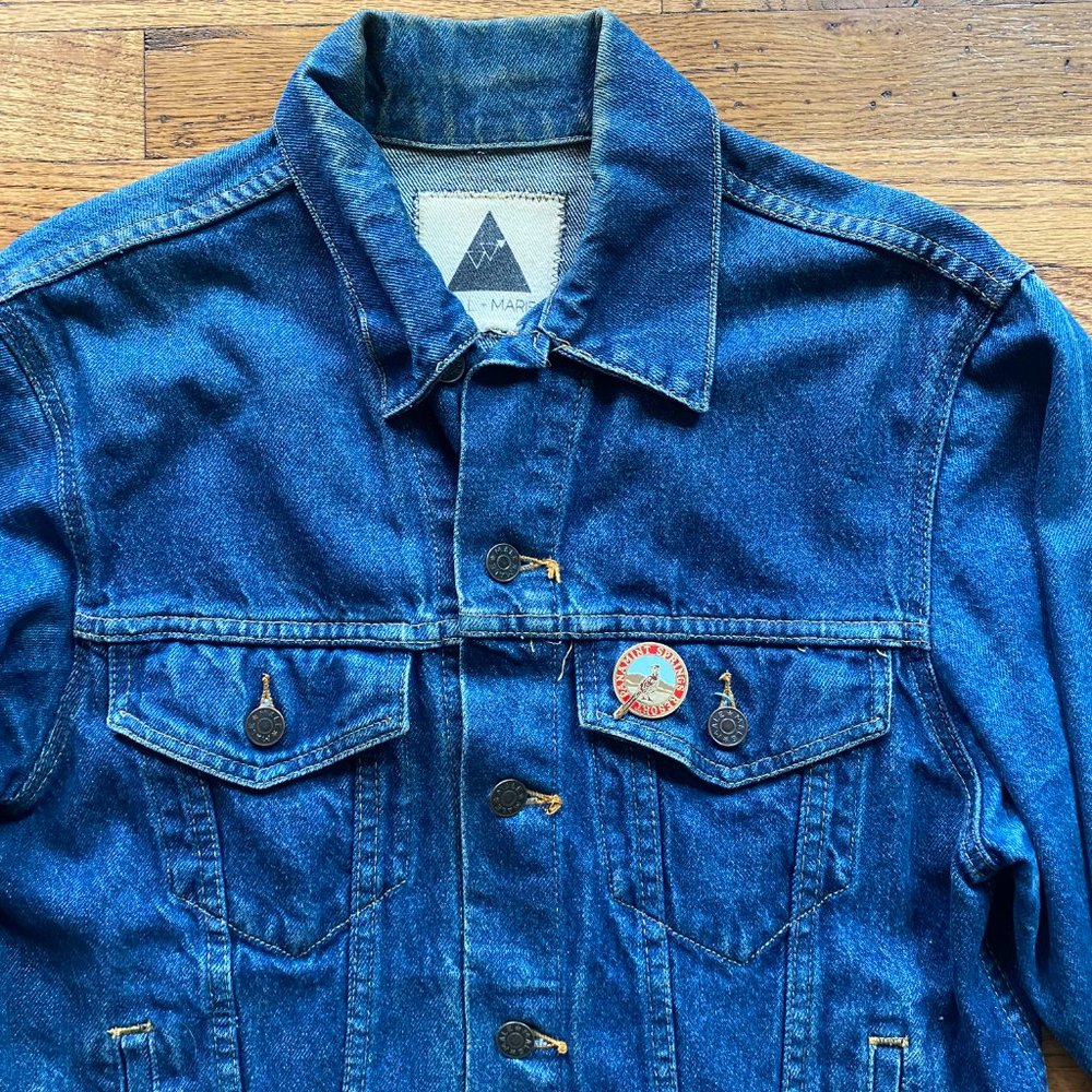 Vintage Jean Patchwork Jacket - image 6